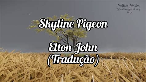 tradução da música do elton john skyline pigeon
